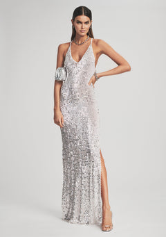 Marie Sequin Crochet Dress