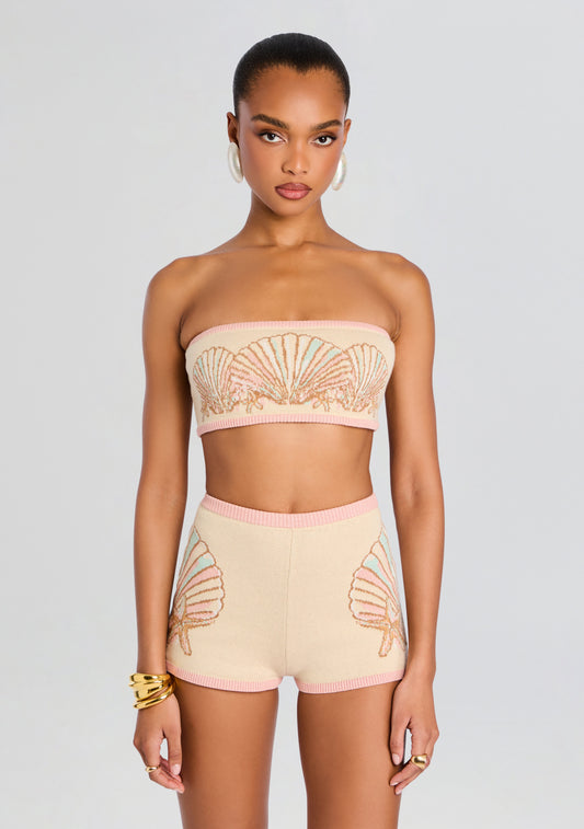 Janna Metallic Knit Top