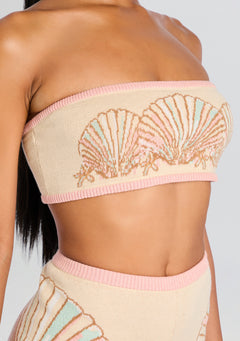Janna Metallic Knit Top