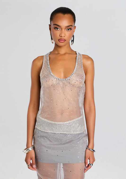 Azalea Embellished Tank