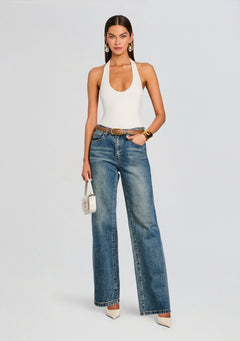 Bamboo Halter Bodysuit