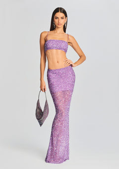 Zahra Sequin Skirt