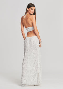Hendrix Sequin Tiger Stripe Dress