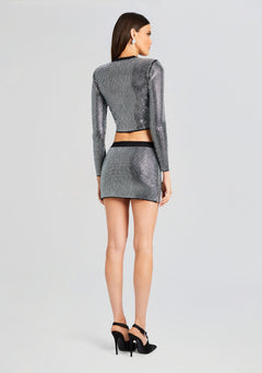 Aero Embellished Knit Jacket