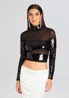 Nyx Sequin Top