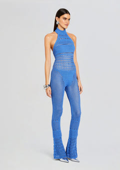 Kalena Knit Crochet Jumpsuit