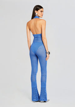 Kalena Knit Crochet Jumpsuit