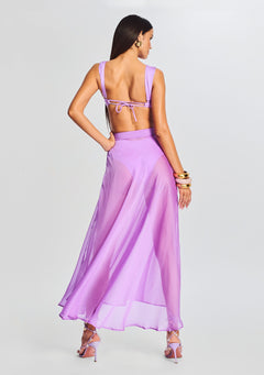 Alaia Long Slit Skirt