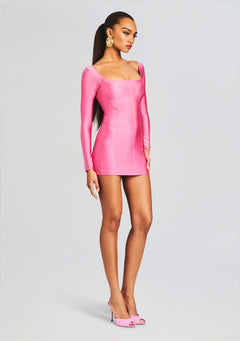 Chiara Lycra Mini Dress