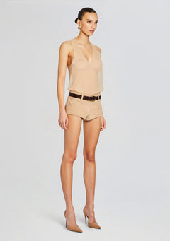 Aven Leather Short