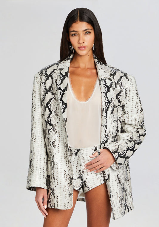 Chloe Leather Blazer