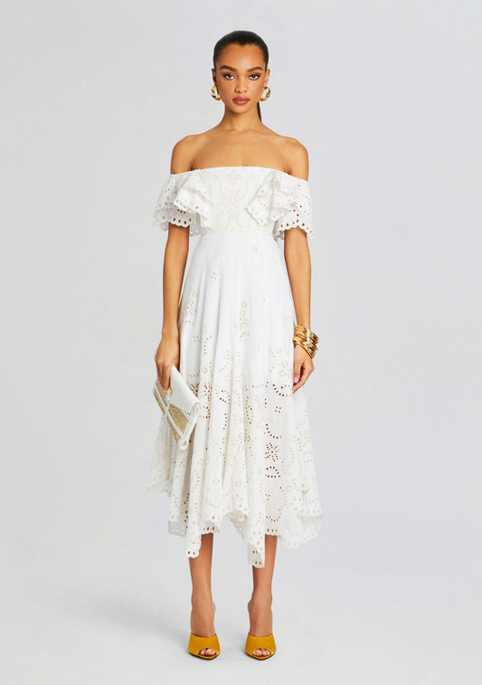 Sheen Long Dress