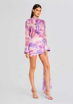 Sonya Silk Chiffon Skirt