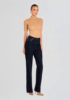 Brooklyn High Rise Straight Jean
