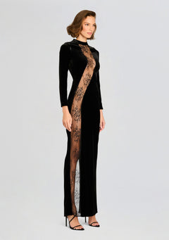 Donatella Velvet Dress
