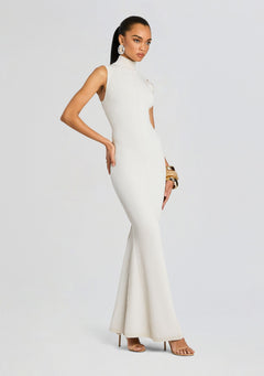 Skylar Metallic Knit Dress