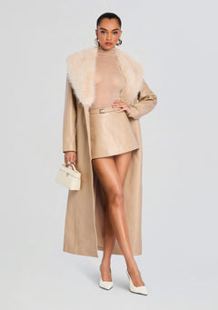 Nandie Leather Skirt