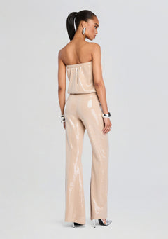 Allie Sequin Knit Jumpsuit