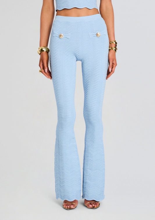 Joliet Metallic Rib Knit Pant