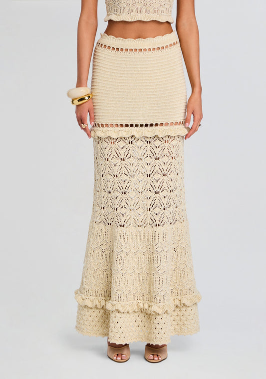 Magdalena Crochet Skirt