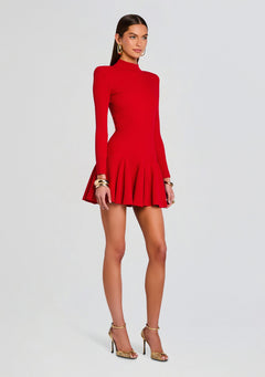 Sydonie Metallic Knit Dress