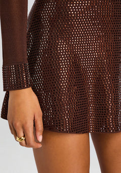 Bastet Embellished Dress