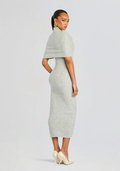 Wisteria Knit Midi Dress