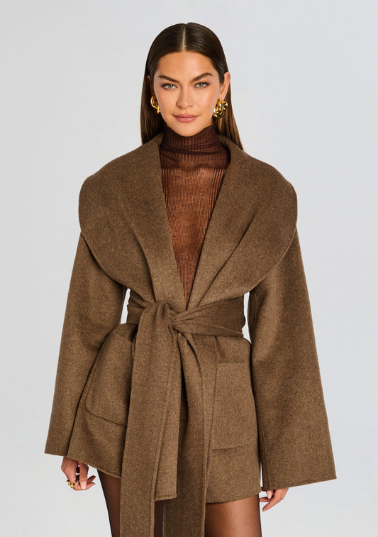 Dulcetta Wool Coat