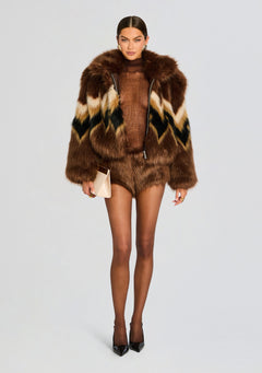 Arista Faux Fur Short