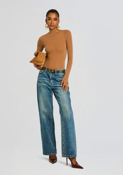 Ballet Turtleneck Bodysuit