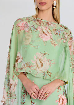 Ezra Ruched Cape