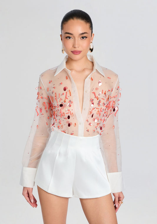Ivee Embroidered Blouse