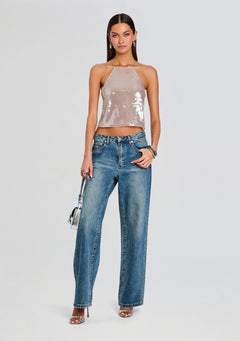 Norma Sequin Top