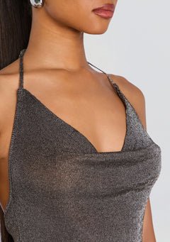 Esmerelda Metallic Knit Top