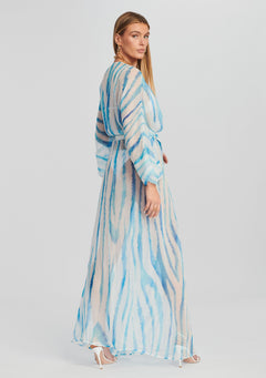 Cher Silk Chiffon Robe