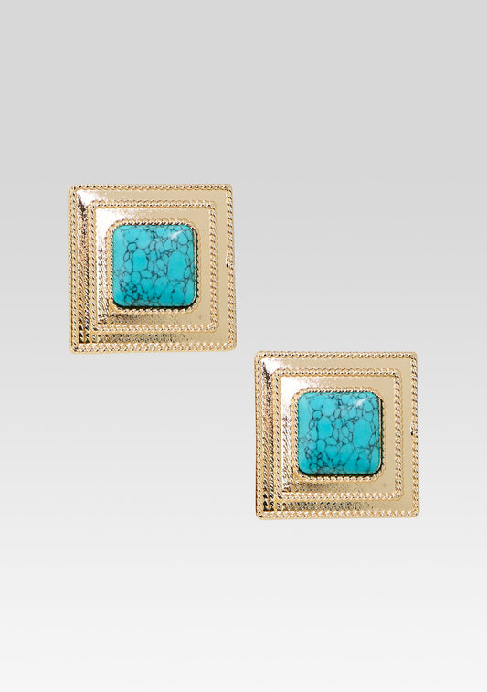 Umbriana Turquoise Earrings