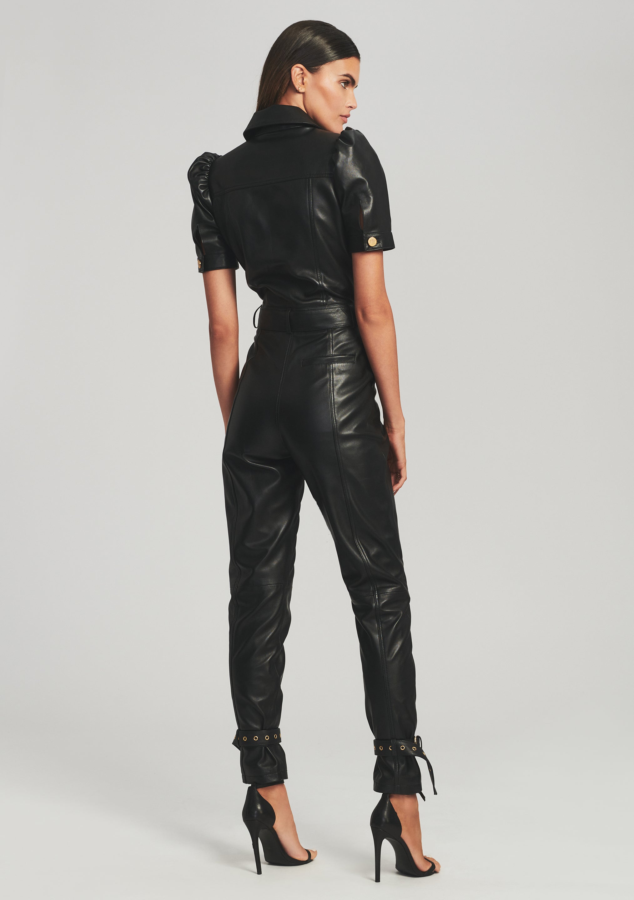 Knox Leather Jumpsuit