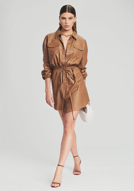 Leather Brandi Dress