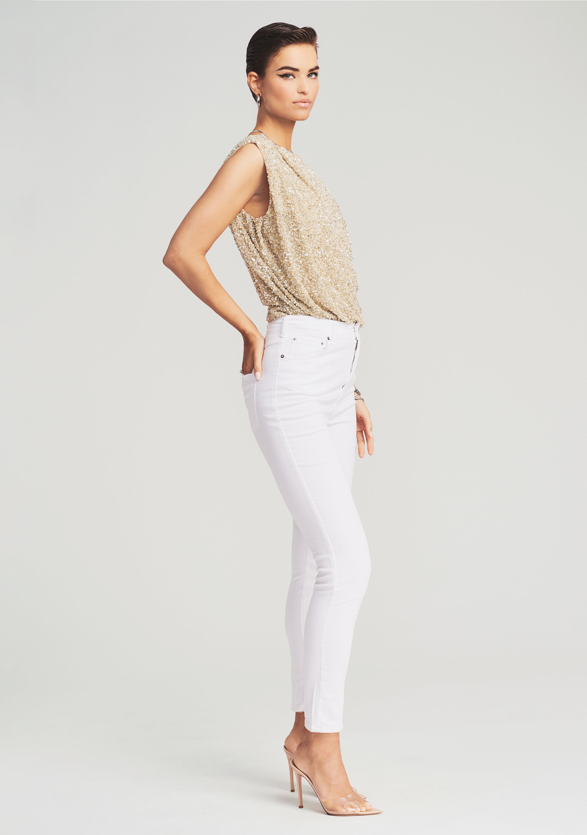Myles Sequin Top