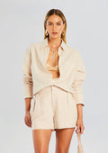 Bella Linen Shirt Blouse