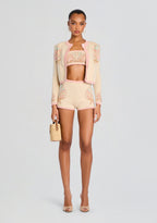 Bellina Metallic Knit Jacket