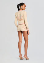 Bellina Metallic Knit Jacket