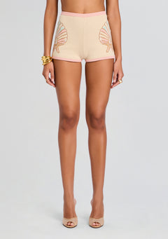Franklyn Metallic Knit Short