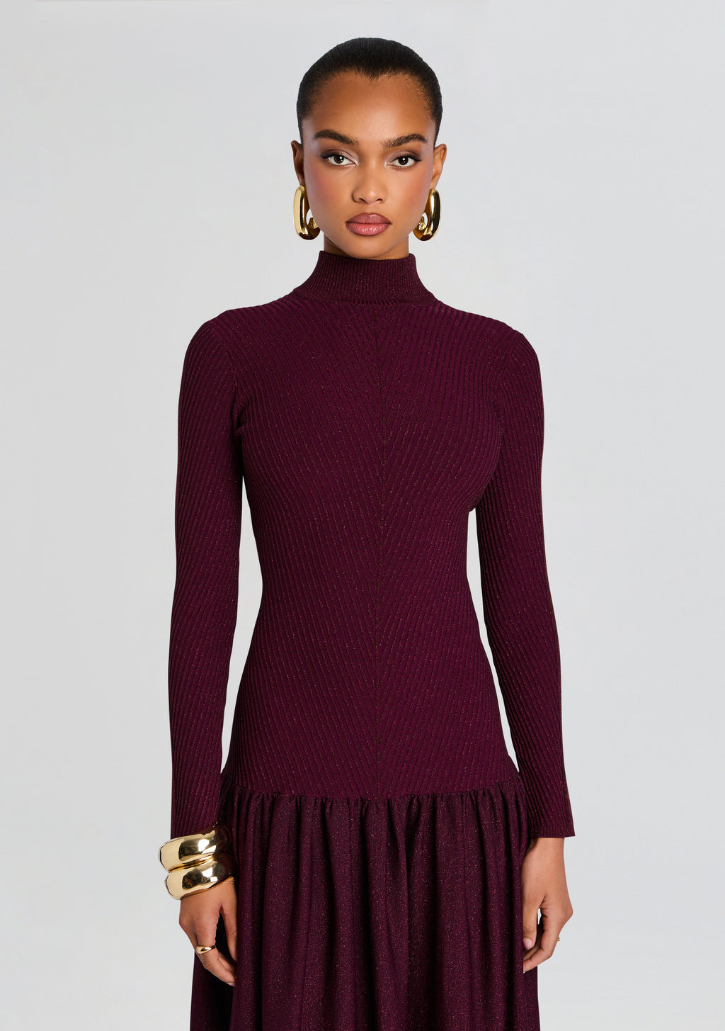 Bandini Metallic Knit Dress