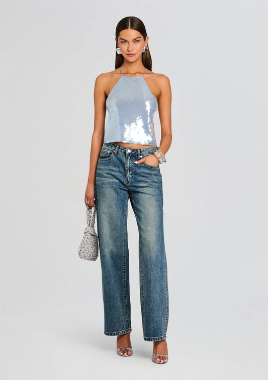 Norma Sequin Top