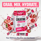 Creatine + Hydration Stick Packs