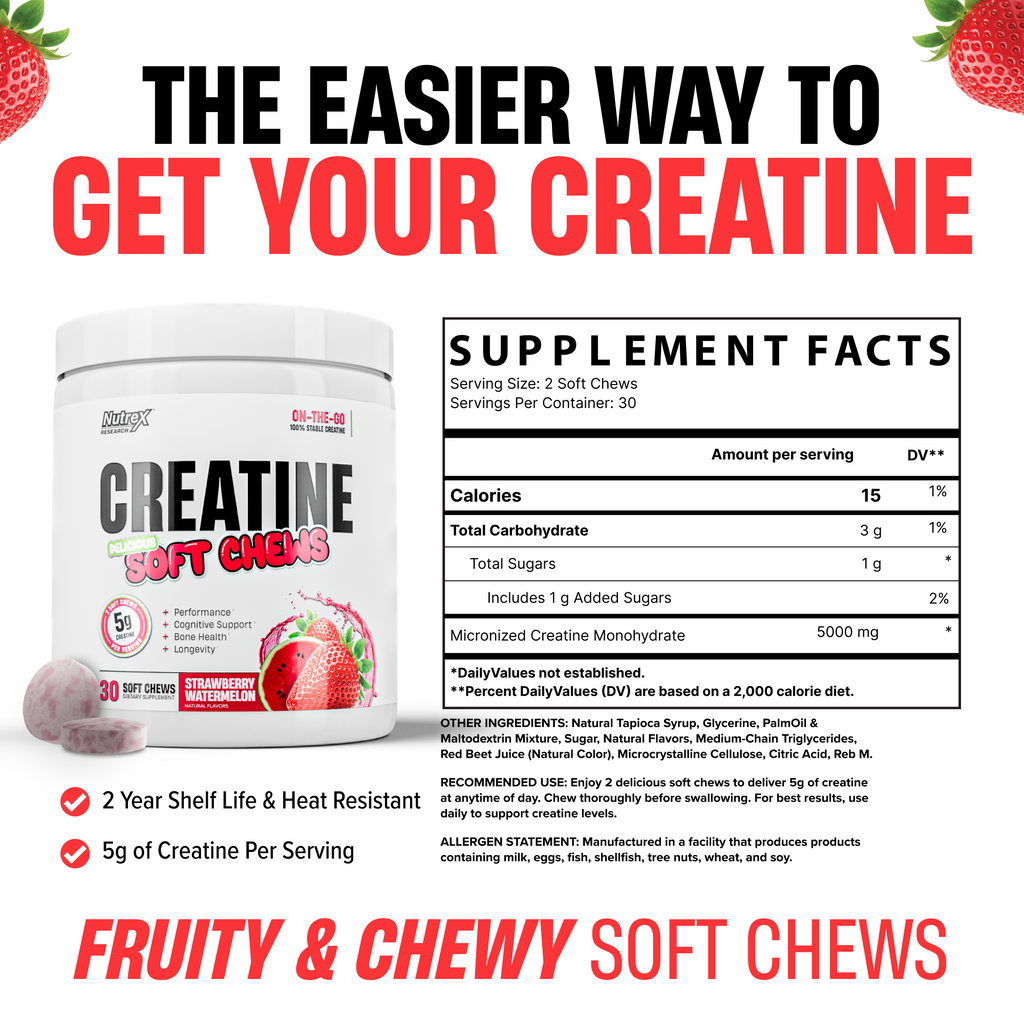 Creatine Soft Chews