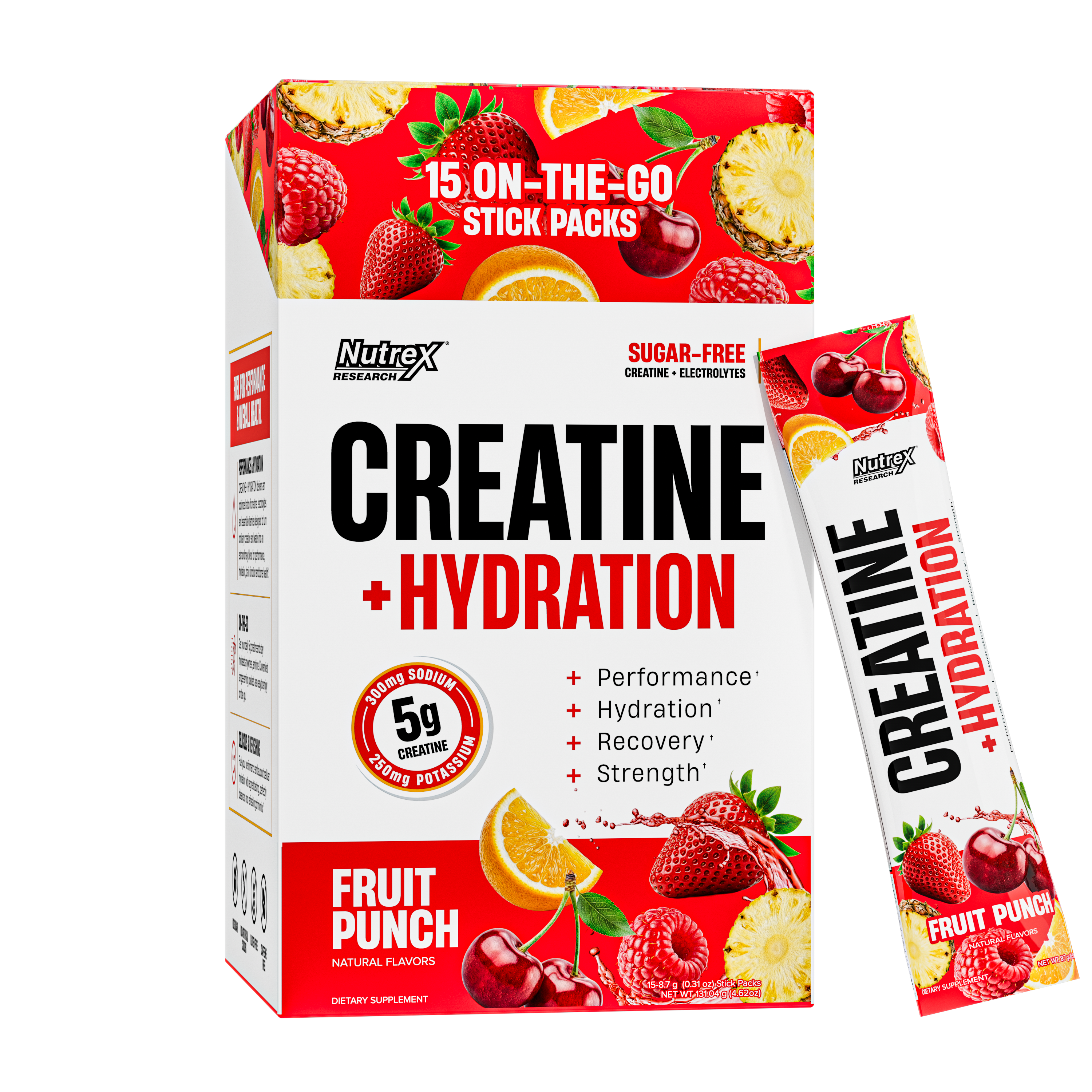 Creatine + Hydration Stick Packs