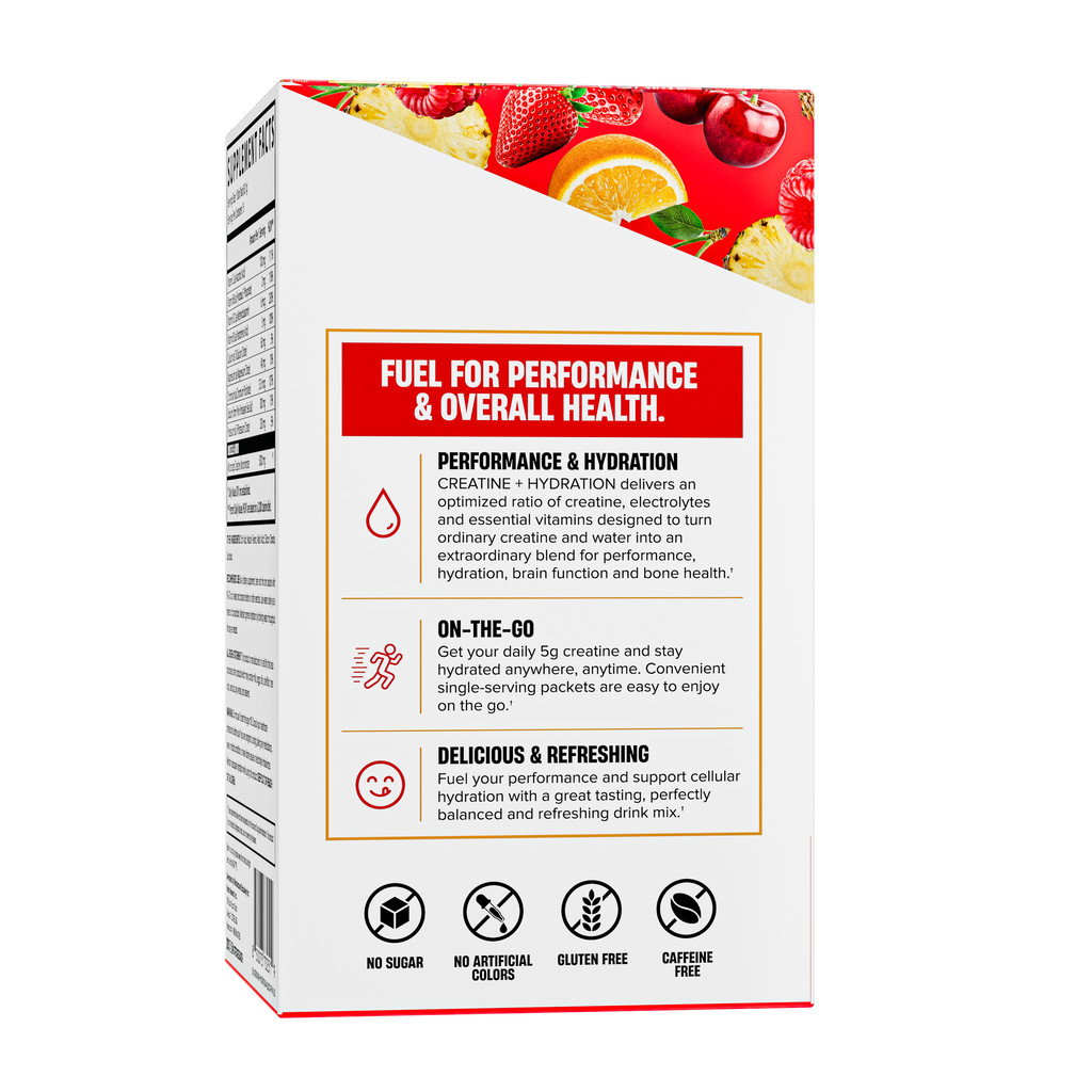 Creatine + Hydration Stick Packs