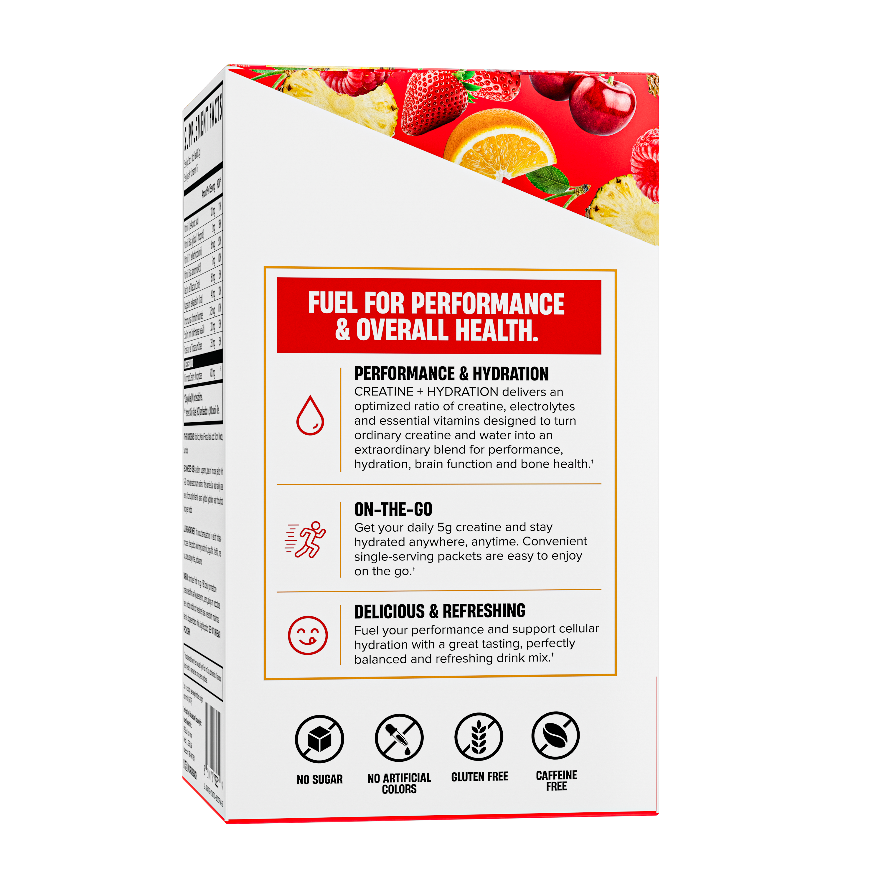 Creatine + Hydration Stick Packs